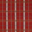 Morris & Co Hanover Check Madder Fabric MSTR237695