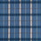 Morris & Co Hanover Check Indigo Fabric MSTR237696