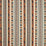 Morris & Co Bloomsbury Stripe Russet/Indigo Fabric MSTR237702