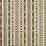 Morris & Co Bloomsbury Stripe Forest/Madder Fabric MSTR237703