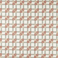 Morris & Co Wisley Weave Russet/Thyme Fabric MSTR237706