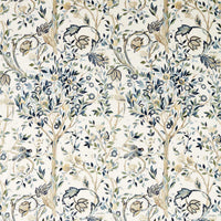 Morris & Co Melsetter Ww Indigo/Sage Fabric MSWW227275
