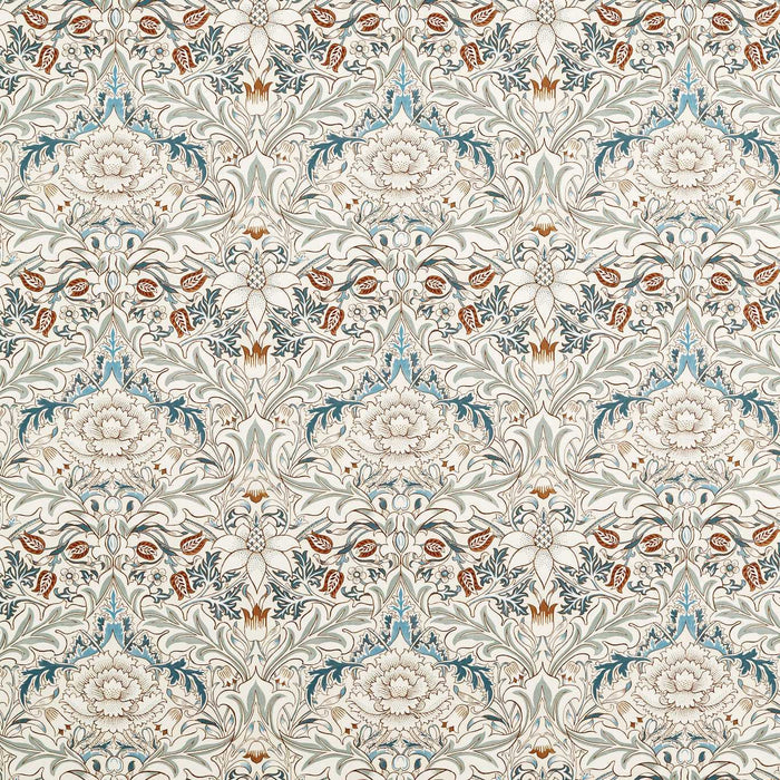 Morris & Co Simply Severn Ww Sage Leaf/Tan Fabric Sample MSWW227286