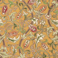 Morris & Co Scrolling Tulip Gold Wallpaper MUNW217564