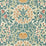 Morris & Co Daisy & Oak Madder/Teal Wallpaper MUNW217586