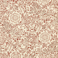 Morris & Co Chamomile Flax/Madder Wallpaper MUNW217587