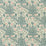 Morris & Co Persian Tulip Teal Wallpaper Sample MUNW217599
