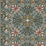 Morris & Co Walthamstow Forest/Teal Wallpaper MUNW217600