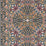 Morris & Co Walthamstow Indigo/Gold Wallpaper MUNW217601