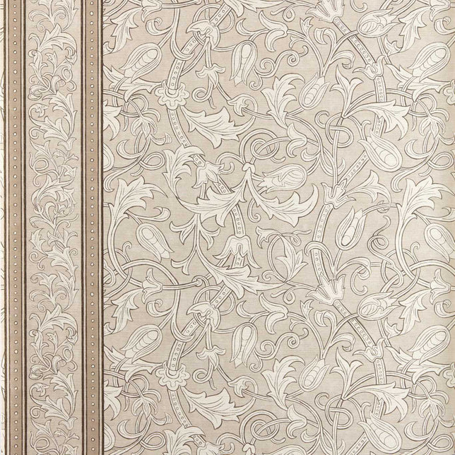 Morris & Co Etched Scrolling Tulip Parchment MUNW217603 Sample | 40% ...