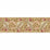 Morris & Co Bluebell & Peony Border Gold/Madder Wallpaper MUNW217608