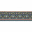 Morris & Co Ornamental Frieze Indigo/Thyme Wallpaper MUNW217613