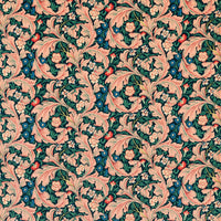 Morris & Co Leicester Cosmo Pink/Indigo Fabric MVOF227211