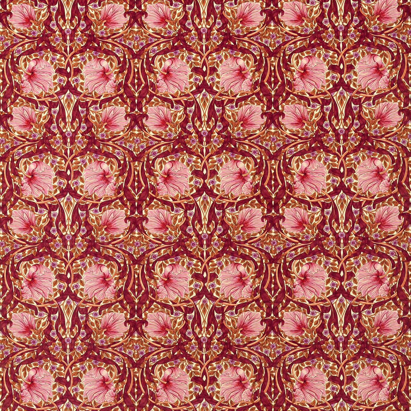 Morris & Co Pimpernel Sunset Boulevard Fabric Sample MVOF227216