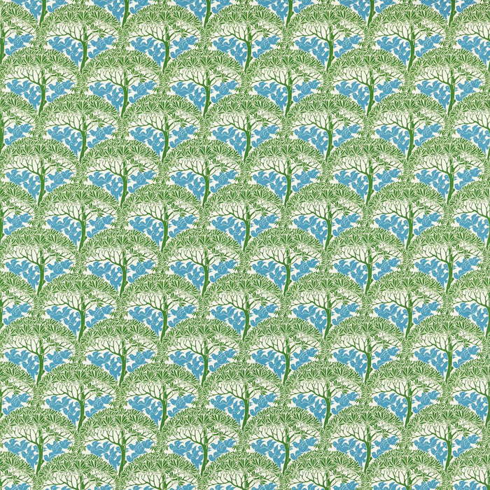 Morris & Co The Savaric Garden Green Fabric Sample MVOF227218