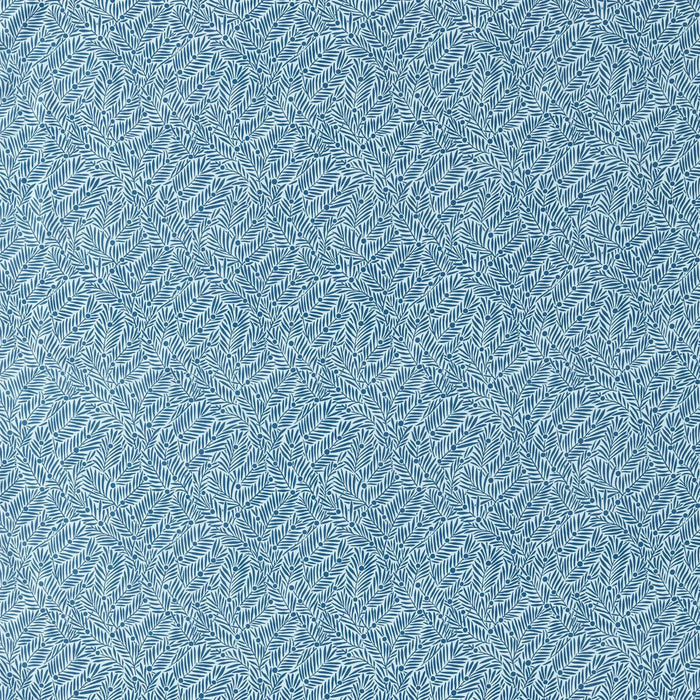 Morris & Co Yew & Aril Indigo Fabric Sample MVOF227227