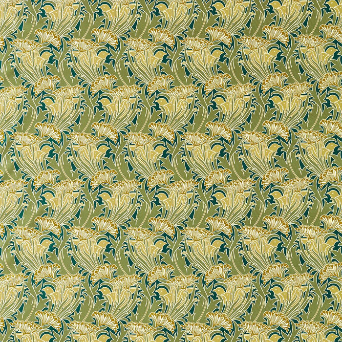 Morris & Co Laceflower Pistachio/Lichen Fabric Sample MVOF227228