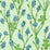 Morris & Co Monkshood Cobalt/Goblin Green Wallpaper Sample MVOW217343