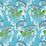 Morris & Co Laceflower Garden Green/Lagoon Wallpaper MVOW217355