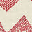Alan Campbell Mojave Zig Zag Corals Fabric Sample AC720-10