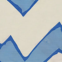 Alan Campbell Montecito Zig Zag Celeste Fabric AC260-08