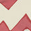 Alan Campbell Montecito Zig Zag Coral Fabric AC260-10