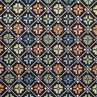 Old World Weavers Kirov Multi / Black Fabric N1B4110002