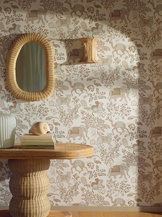 Pierre Frey Jardin De Mysore Nuage Wallpaper FP310005