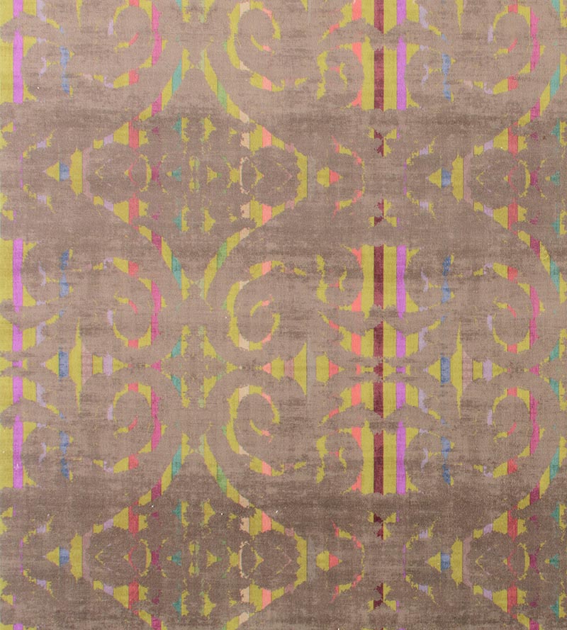 Nicolette Mayer Dapper Chartreuse Fabric Sample N4DAPP0001