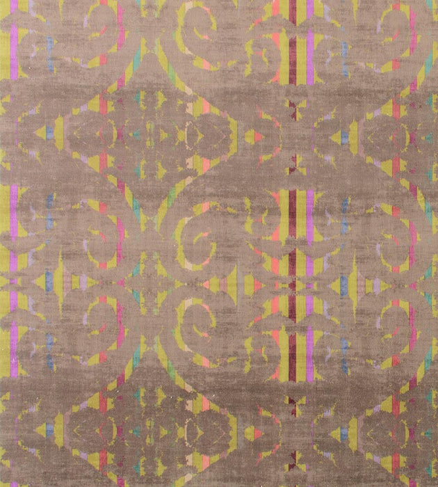 Nicolette Mayer Dapper Chartreuse Fabric Sample N4DAPP0001