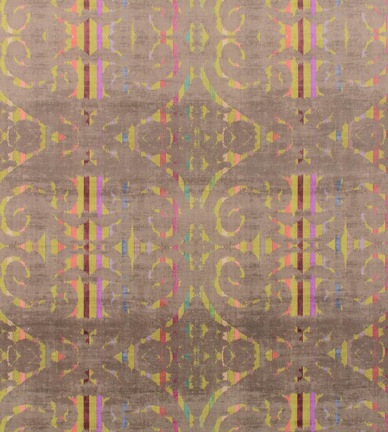 Nicolette Mayer Dapper Chartreuse Fabric Sample N4DAPP0001