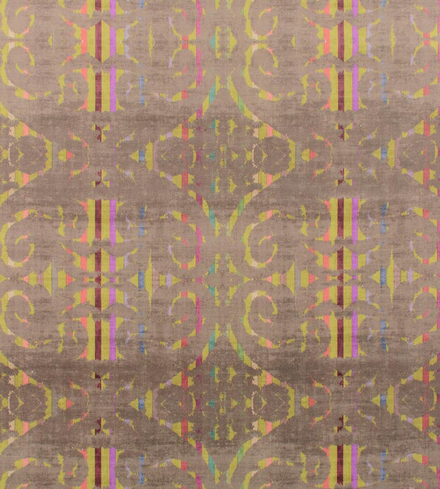 Nicolette Mayer Dapper Chartreuse Fabric Sample N4DAPP0001