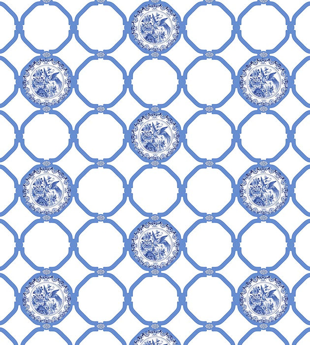 Nicolette Mayer Eternity Blue Fabric Sample N4ETER0001