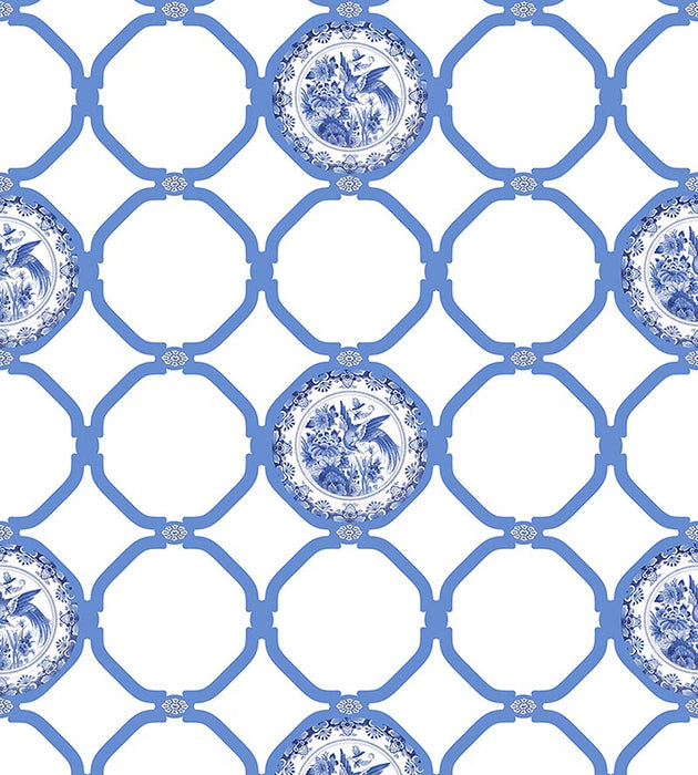 Nicolette Mayer Eternity Blue Fabric Sample N4ETER0001