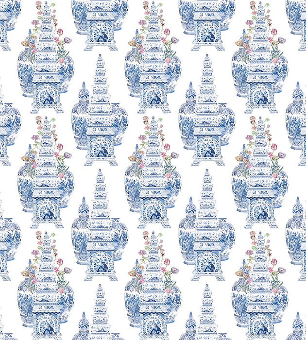 Nicolette Mayer Masterpieces Tulip - Sheer White Fabric Sample N4MAST0001