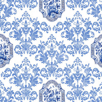 Nicolette Mayer Porceleyne Blue Fabric N4PORC0001