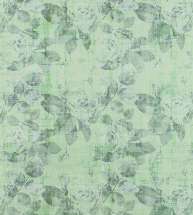 Nicolette Mayer Rose Trellis Green Fabric Sample N4ROSE0002