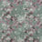Nicolette Mayer Rose Trellis Charcoal Pink Fabric Sample N4ROSE0004