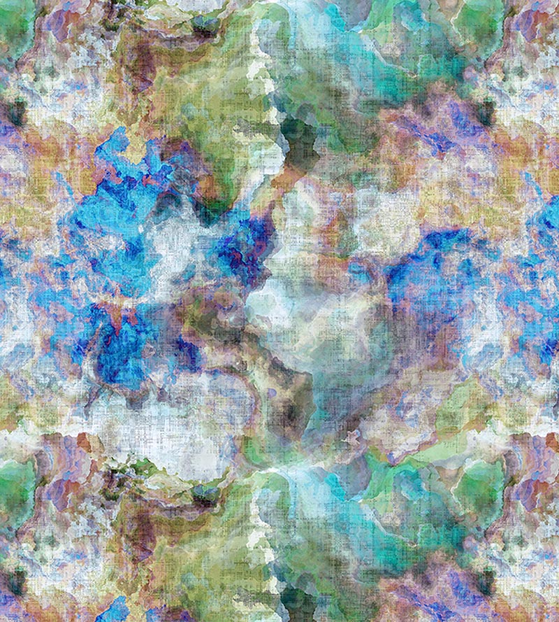 Nicolette Mayer Impressionism Cotton Coast Fabric Sample N4IM1C1008