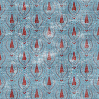 Nicolette Mayer Byzantine - Sheer Jewel Blue Fabric N4BY101021