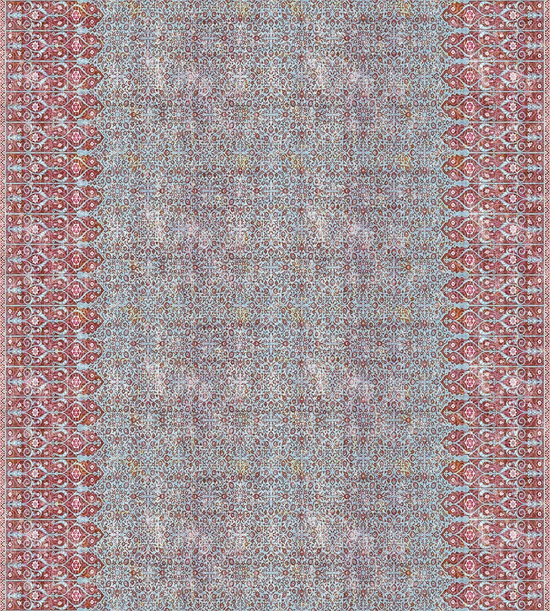 Nicolette Mayer Sultan Velvet Red Fabric Sample N4SU101034