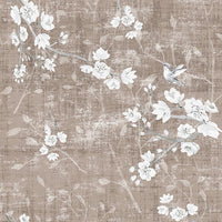 Nicolette Mayer Blossom Fantasia - Sheer Mocha Fabric N4BL101040