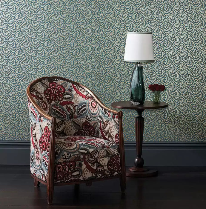 Nina Campbell Kingsley 06 Wallpaper Sample NCW4395-06