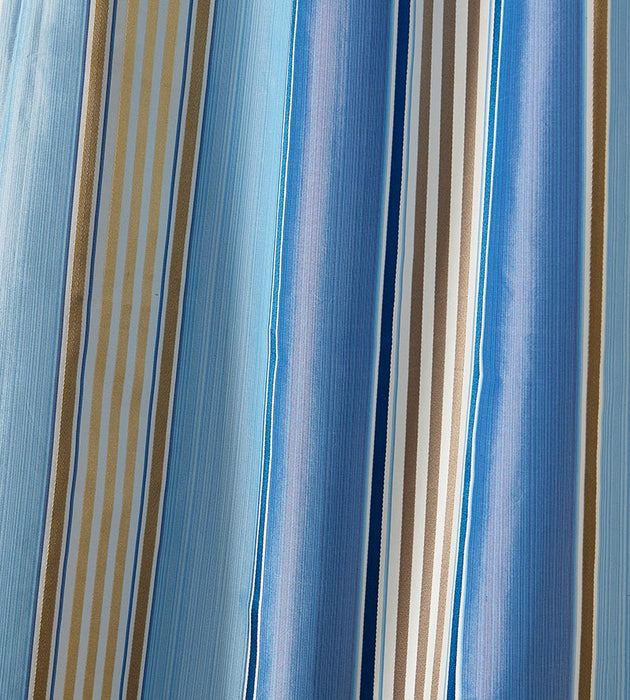 Old World Weavers Charlotte Stripe Marine Fabric Sample ND61300002