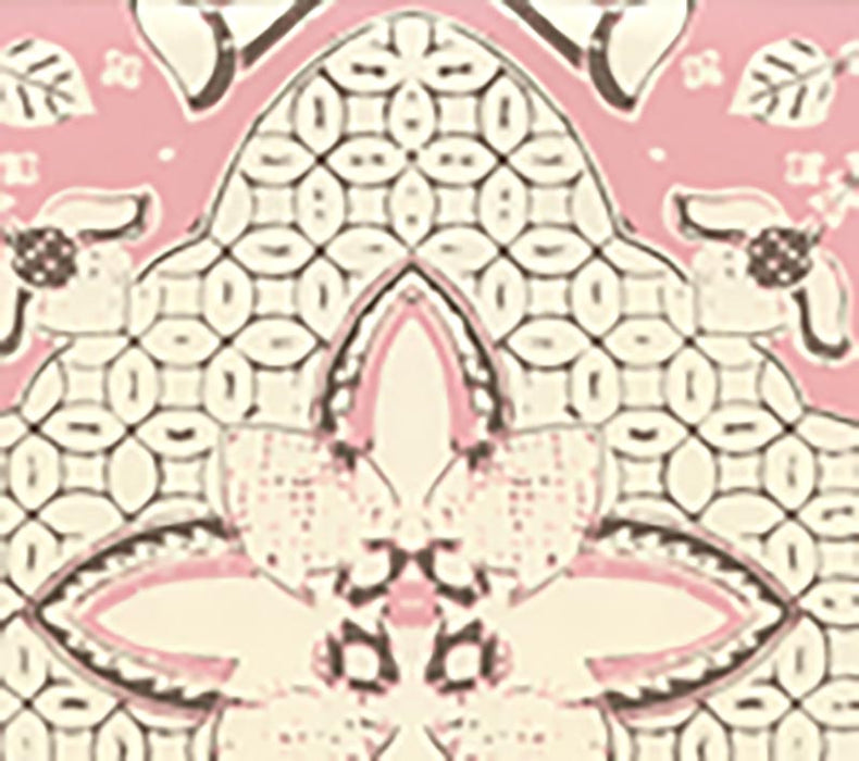 China Seas New Batik Pink Brown Wallpaper 6430-14WP