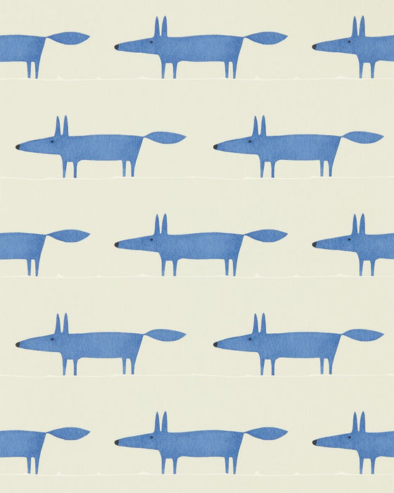 Scion Midi Fox Wp Pebble/Denim Wallpaper NHAP112817.SCN.0