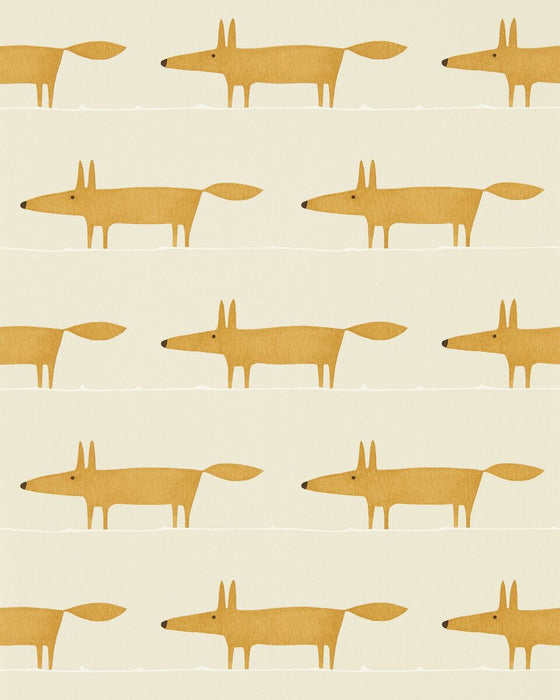Scion Midi Fox Wp Raffia/Chai Wallpaper Sample NHAP112818.SCN.0
