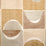 Kravet Couture Niko Print Camel Fabric Sample NIKO PRINT.614.0