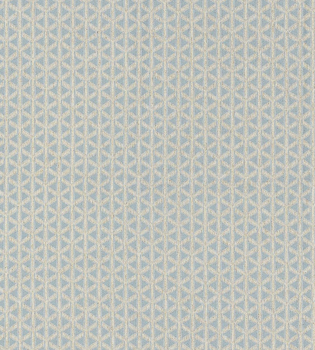Old World Weavers Cross Channel Sky Fabric Sample NKCROS0002