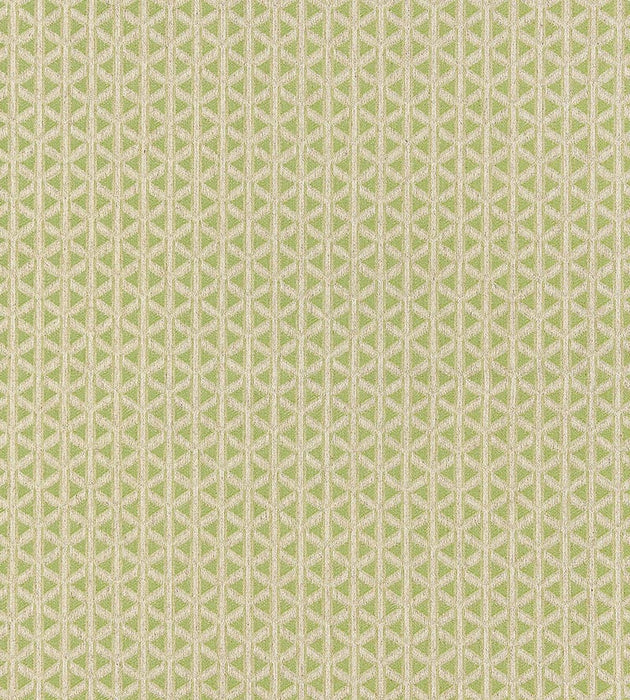 Old World Weavers Cross Channel Spring Green Fabric Sample NKCROS0003